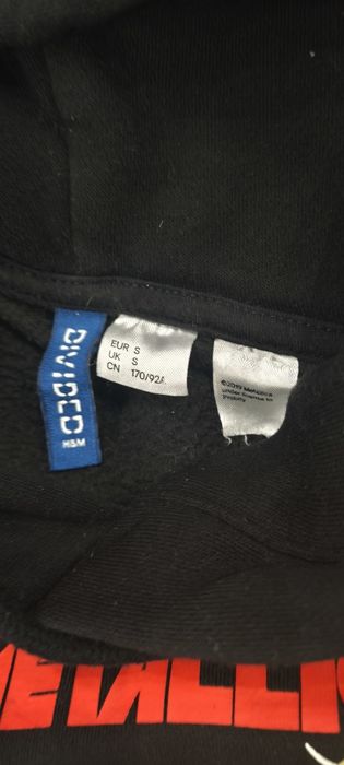 Худі Metallica H&M, оригінал, S — ідеальний стан