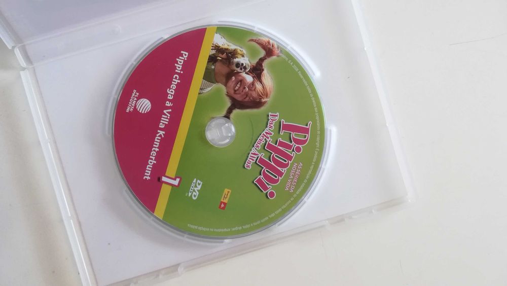 DVD Pippi das meias altas
