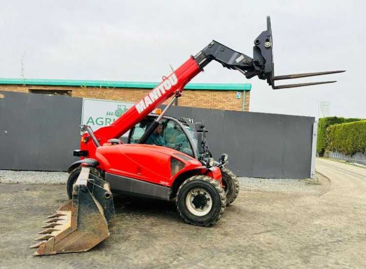 Телескопічний навантажувач MANITOU MT625 /2016/ + вила і ковш