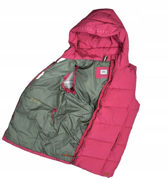 Camel Active 360170 Długa Ocieplana Pikowana Kamizelka Damska 42