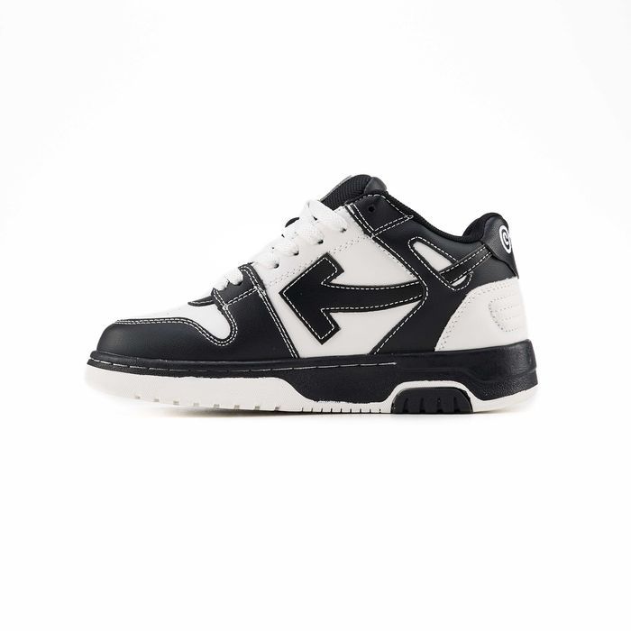 Кросівки Off-White Out of Office For Walking Black premium | Кроссовки чоловічі жіночі