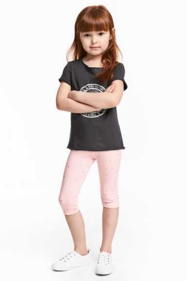 Пакет: теплі лосіни6-7, лосіни H&M Childrens Place 4-8р. шорти 5-6р.