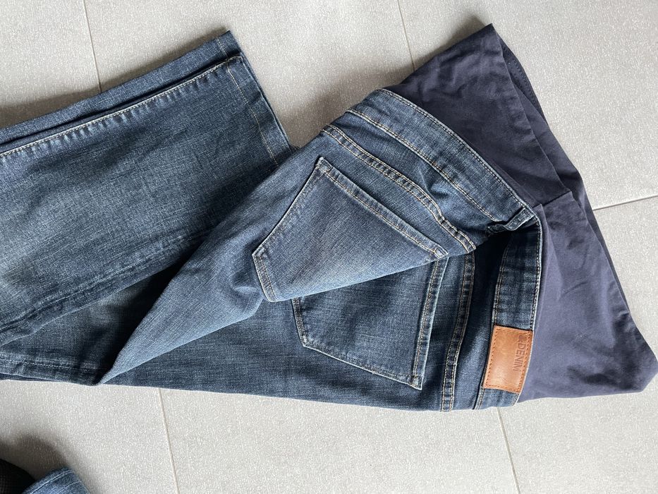 Calça de ganga gravida