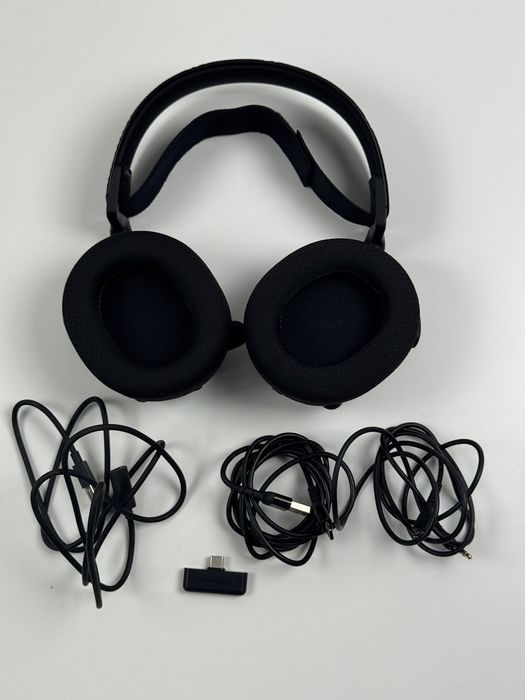 Słuchawki bezprzewodowe SteelSeries Arctis 7+ Wireless Black (61470)