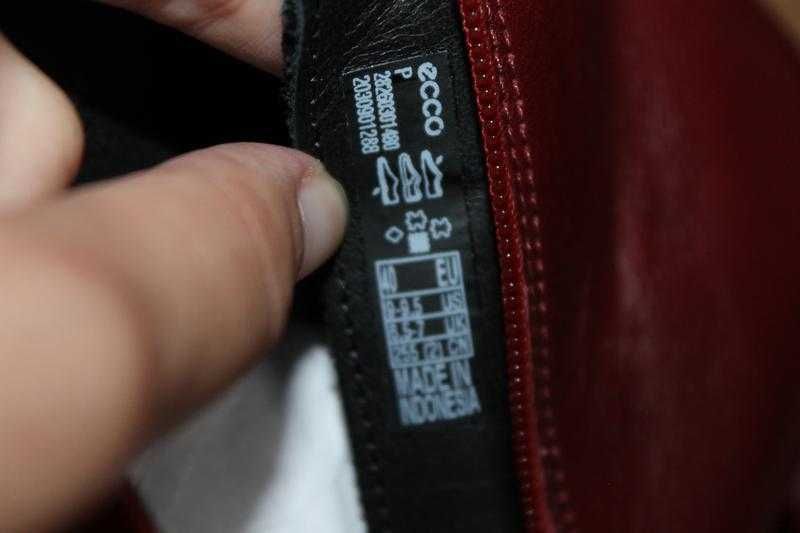 Шкіряні ботильйони Ecco Shape 60 Squared 40 розмір