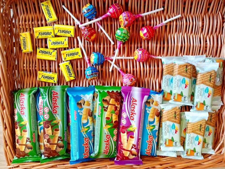 Wyprzedaż. Zestaw słodyczy.40 szt. -tylko 39 zł!