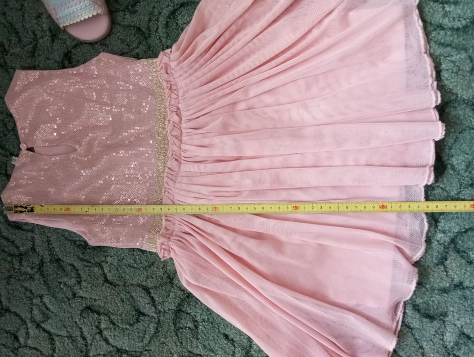 Sukienka buciki komplet dla dziewczynki 92