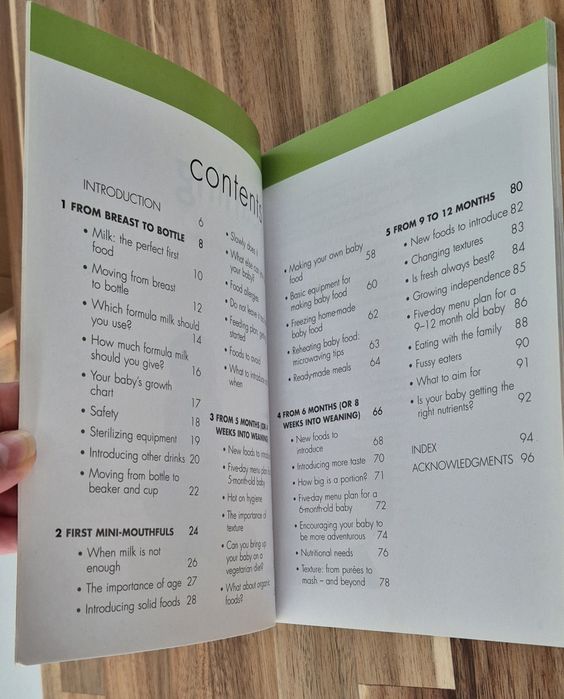 Sara Lewis book - weaning