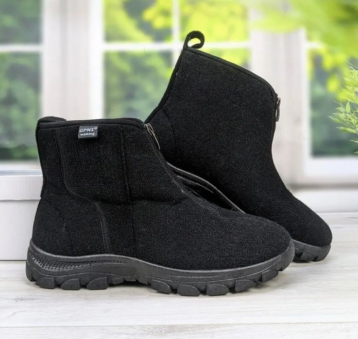 Бурки чоловічі на блискавці або на липутці Висока підошва(41-45)