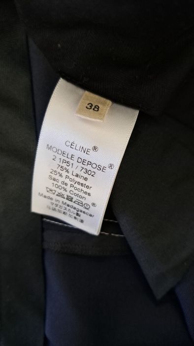 Old CELINE Phoebe Philo Вовняні брюки оригінал (75% вовна)(36/S-38/M)