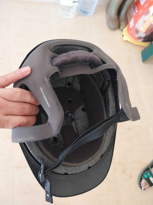 Toque Equitação Preto Usado