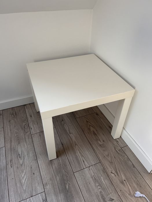 Lóżko MALM białe 160x200 zestaw z materacem szafki