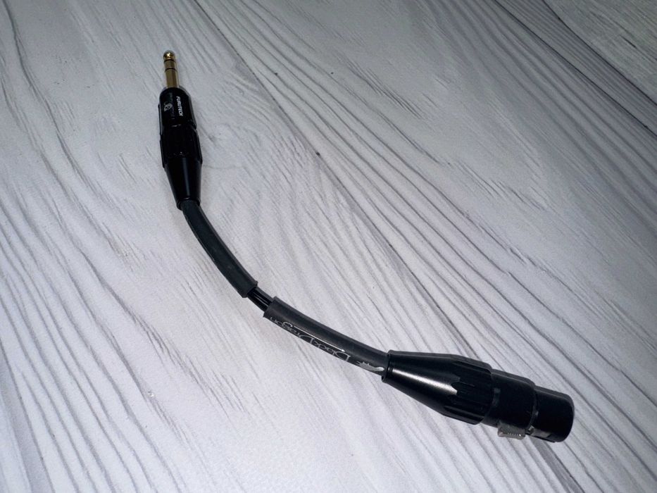 Перехідник xlr to 6.3 Neutrik (обмен/продажа) Adapter для Навушників