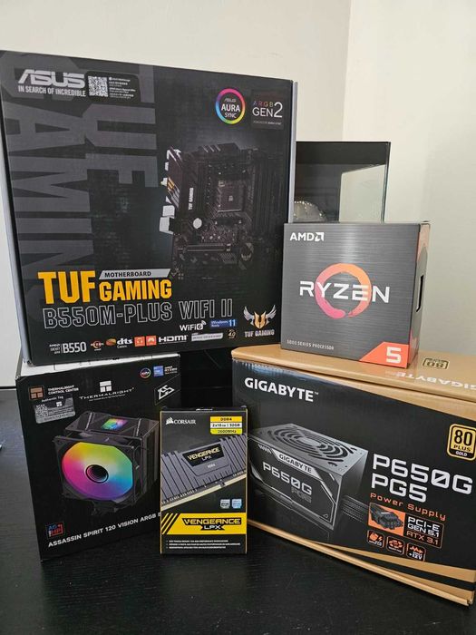 PC Gaming Novo com Garantia | ASUS RTX 4060 OC V2 | Ryzen 5 5600XT | 32GB 3600 MHz | 1TB NVMe