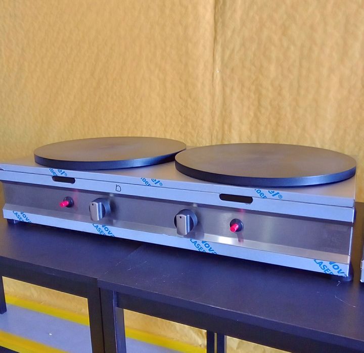 Máquinas de Crepes Elétricas e a Gás. Restauração