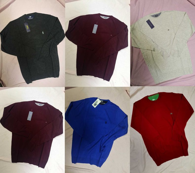 Sweterek męski Tommy Hilfiger Lacoste Ralph Lauren nowość różne kolory