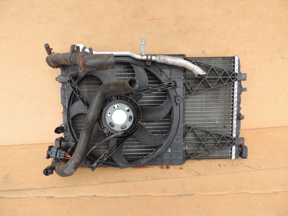 Komplet chłodnic Volkswagen Polo 9N 9N3 02,03,04-09 1.4 BENZYNA