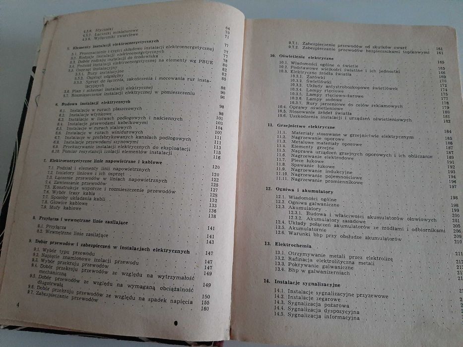 Aparaty i urządzenia elektryczne