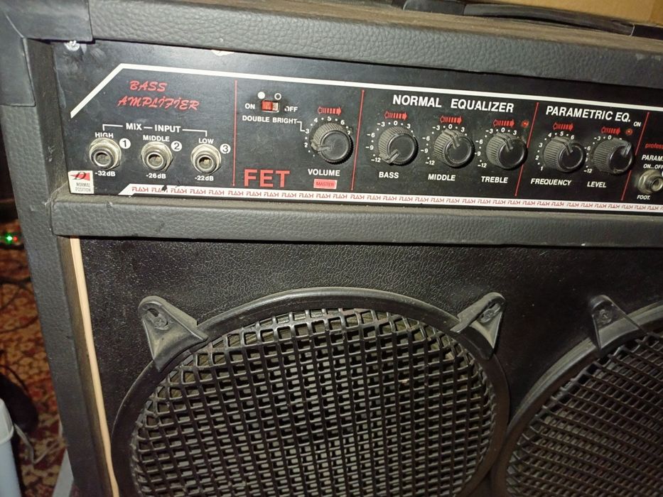 Wzmacniacz gitarowy basowy LDM Bassman 100 -uszkodzony