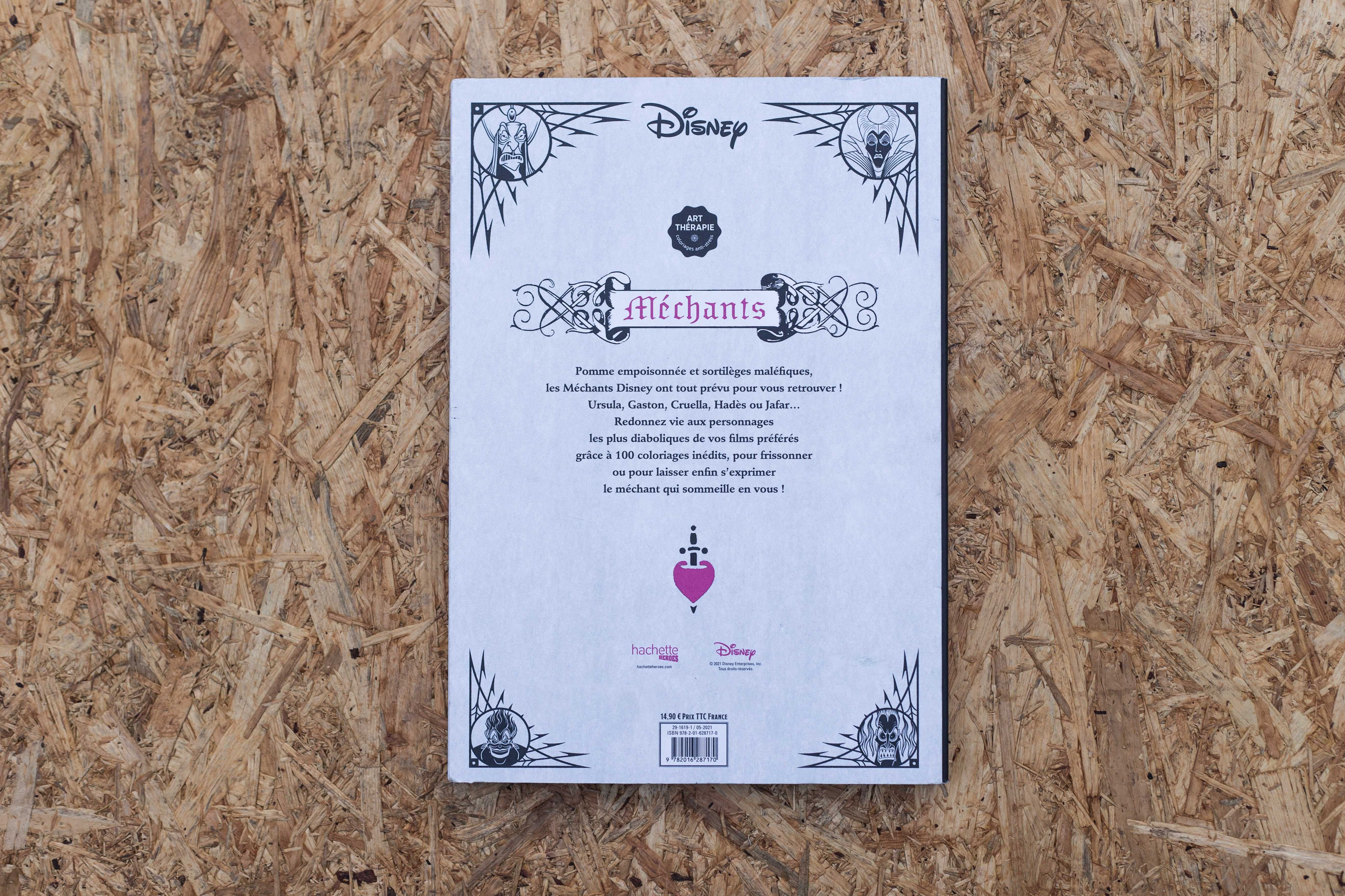 Méchants Disney Vilains. 100 coloriages - Disney