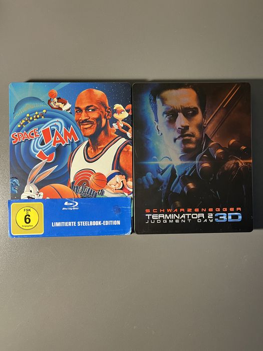 Лімітовані стілбуки  Space Jam, Terminator 3d