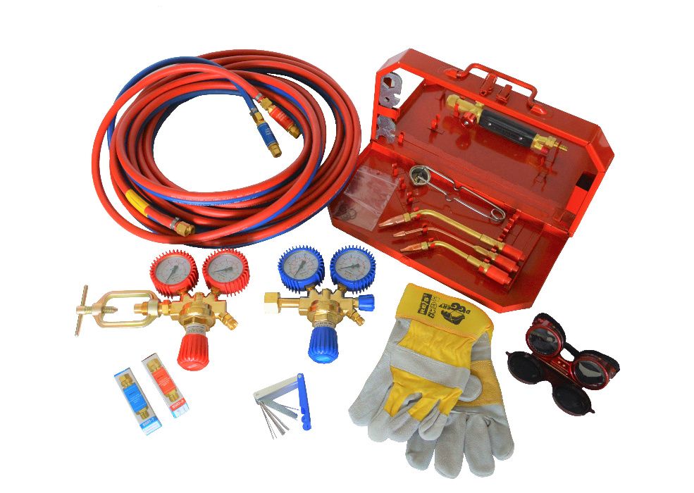 Zestaw do Spawania Palnik Perun 216 Acetylen Tlen Spawanie Gazowe 15M