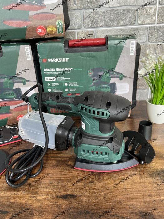 Шліфмашинка, ексцентрикова, шліфмашина эксцентриковая Parkside