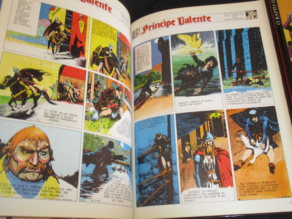 Livros BD Príncipe Valente Harold Foster Asa