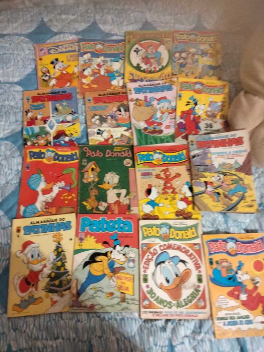 23 revistas antigas banda desenhada Patinhas e Pato Donald