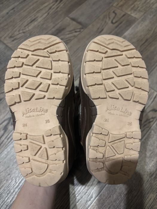 Зимові чоботи alisa line для дівчинки р24-25