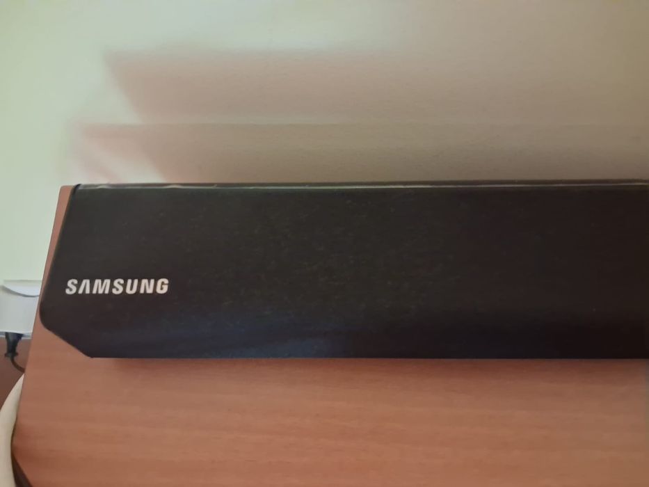 Soundbar Samsung como nova
