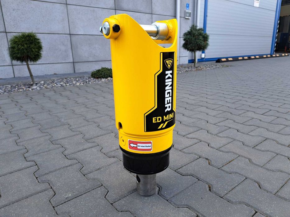 Wiertnica hydrauliczna do minikoparki KINGER ED MINI 0,8-2t GW 2 lata