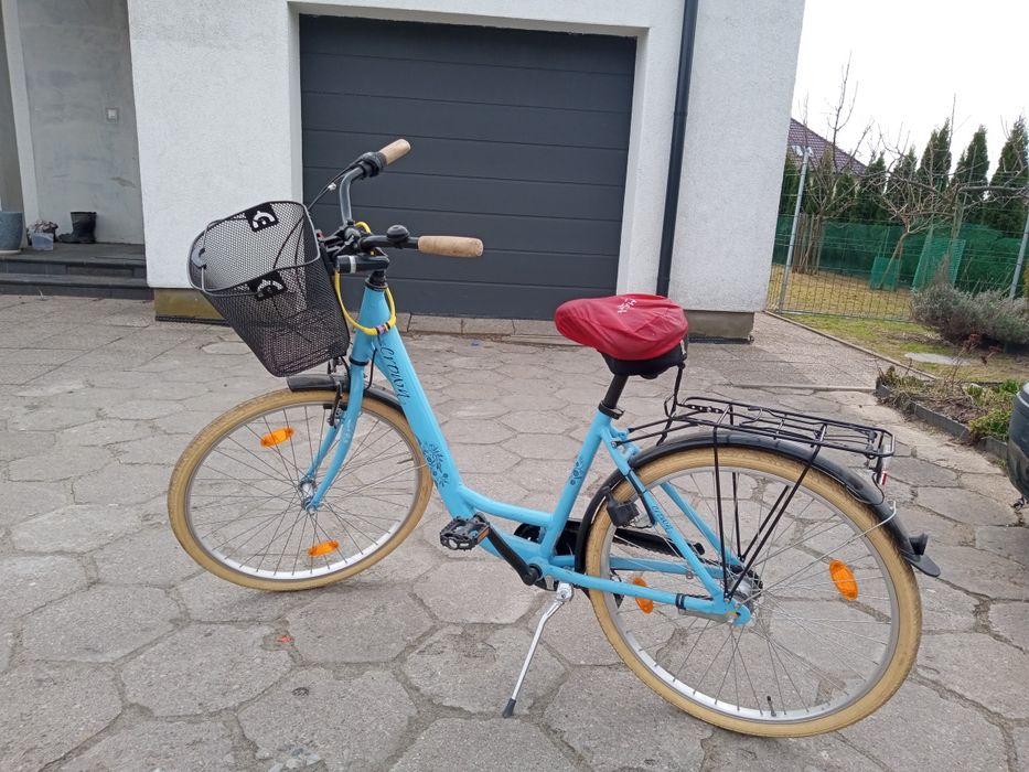 Rower miejski typ holenderski damski Crown