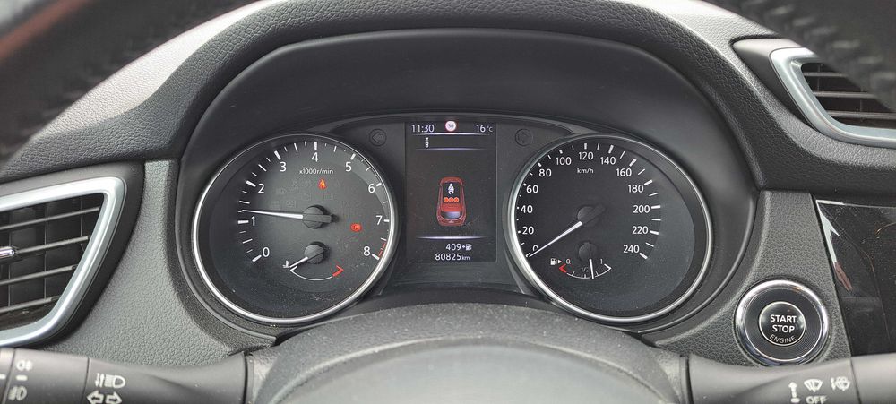Samochód Nissan Qashqai 1,6 DIG-T N-Connecta. Rok prod. 2017, I rej. 02/2018
