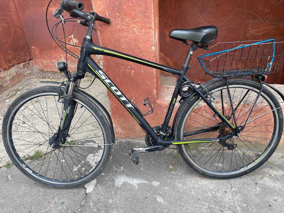 Велосипед Scott Sub Sport / 28” / алюмінієва рама / амортизаційна вилка / Shimano