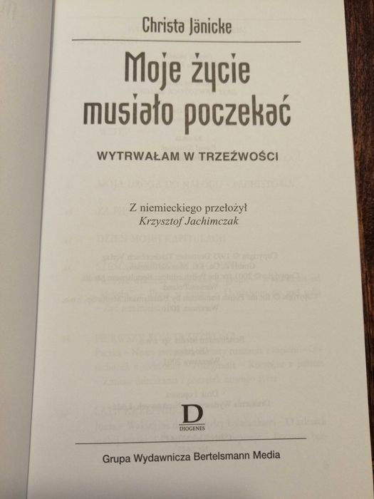 Christa Janicke Moje zycie musialo poczekac