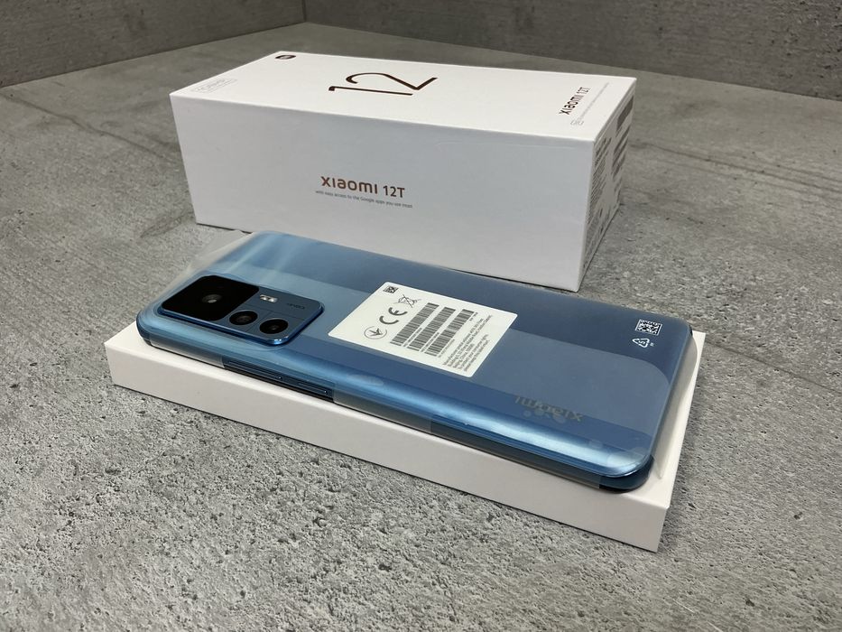 Новий телефон Xiaomi 12T 8/128gb blue amoled 120hz android NFC