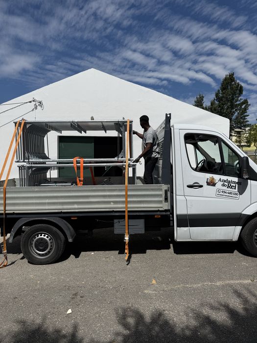 Aluguer de andaime europeu R75 Certificado