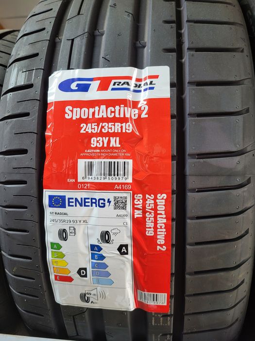 Opony letnie 245/35R19 GT Radial Sportactive 2 nowe