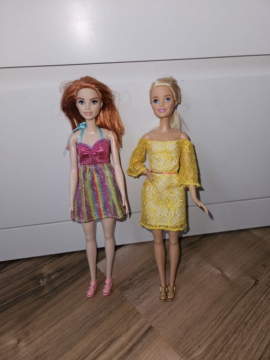 Lalki Barbie Mattel +autko