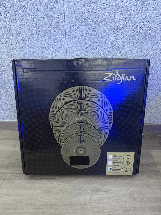 Pratos de bateria Zildjian L80 Low Volume 468 Box Set