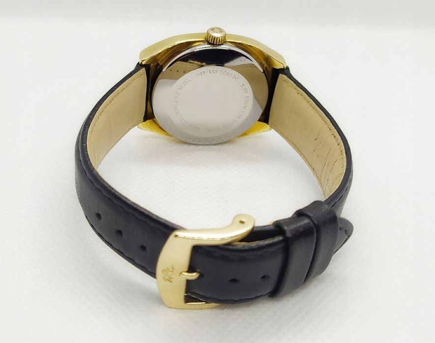 Zegarek Zenith Surf Vintage lata 80 pozłacany quartz