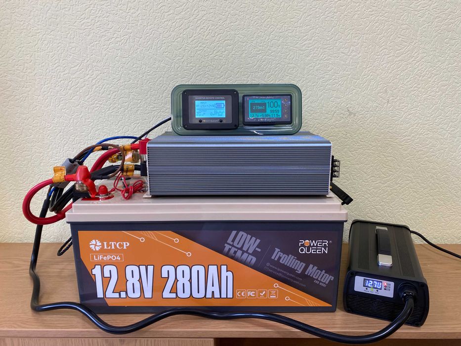 Система резервного живлення Power Queen 2000 W 3580 Wh (Німеччина)