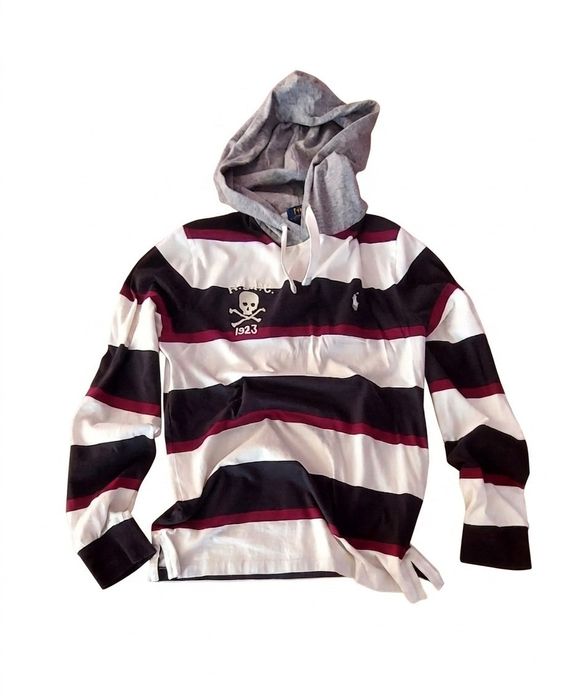 Худи с черепом Archive Polo Ralph Lauren RLFC 1923