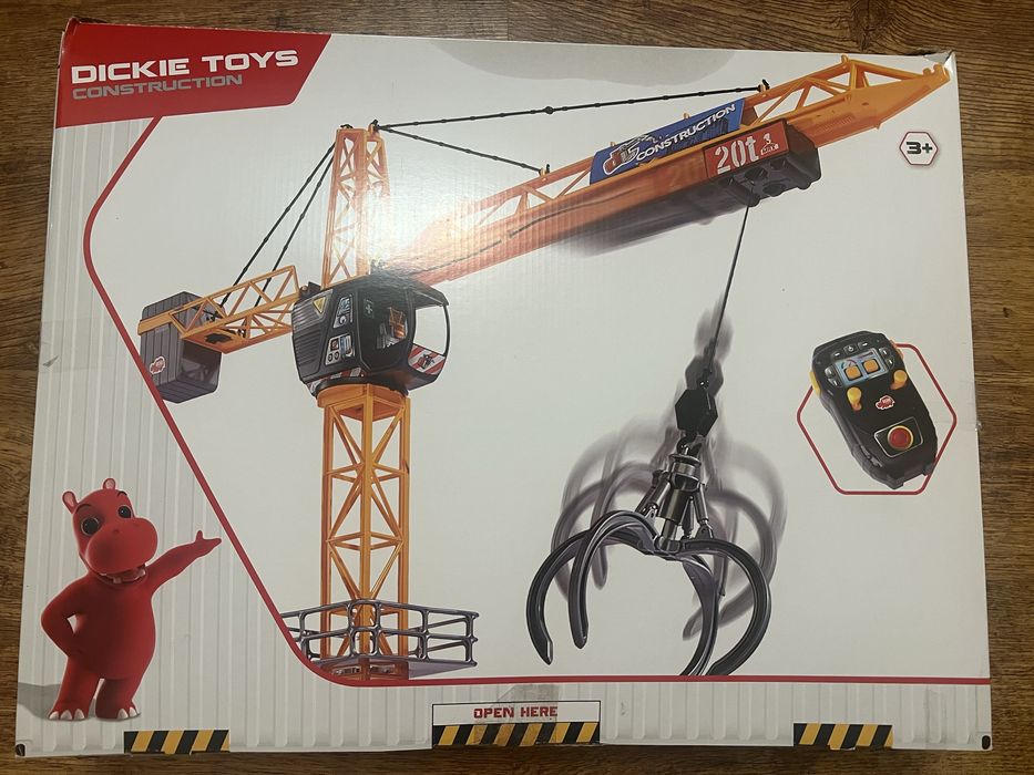 Будівельний мегакран на пульті ДУ 120 см.