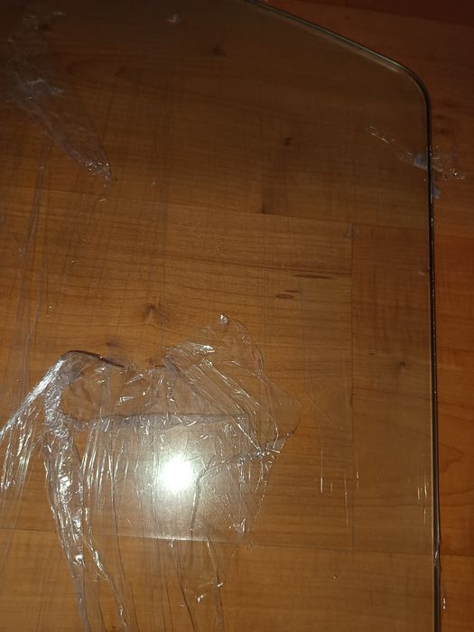 Tampo de secretária em vidro