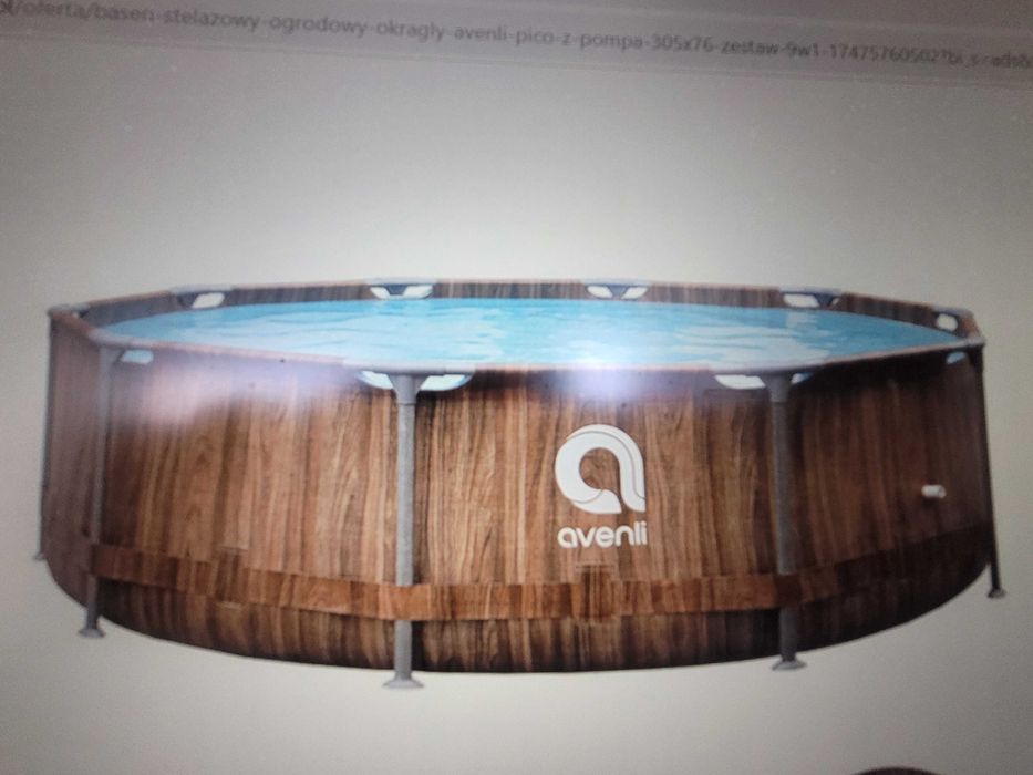 Duży basen Bestway używany