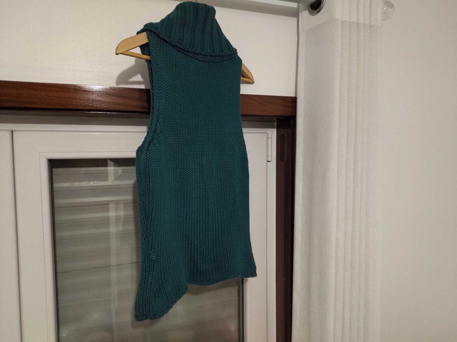 Camisola gola malha Bershka L