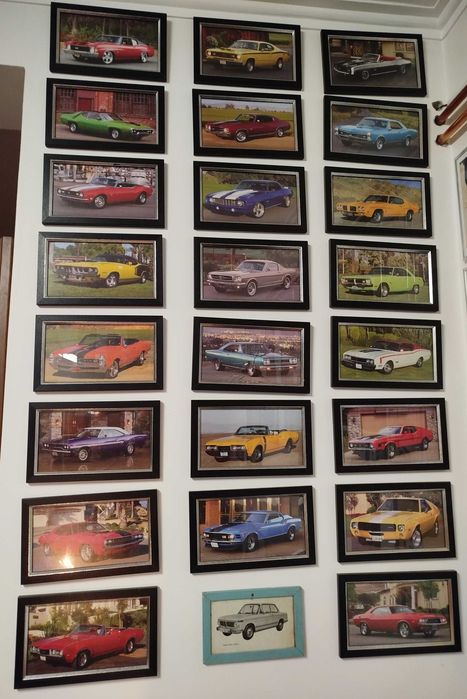 Quadros Muscle Cars Americanos