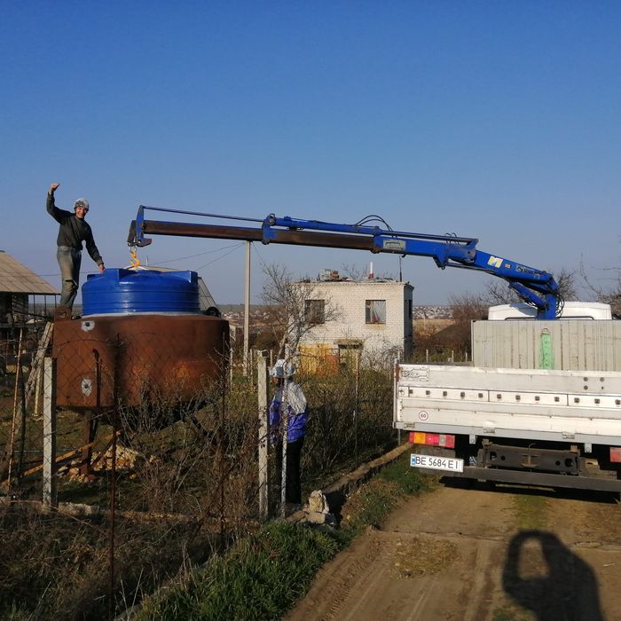 Услуги крана манипулятора есть безнал